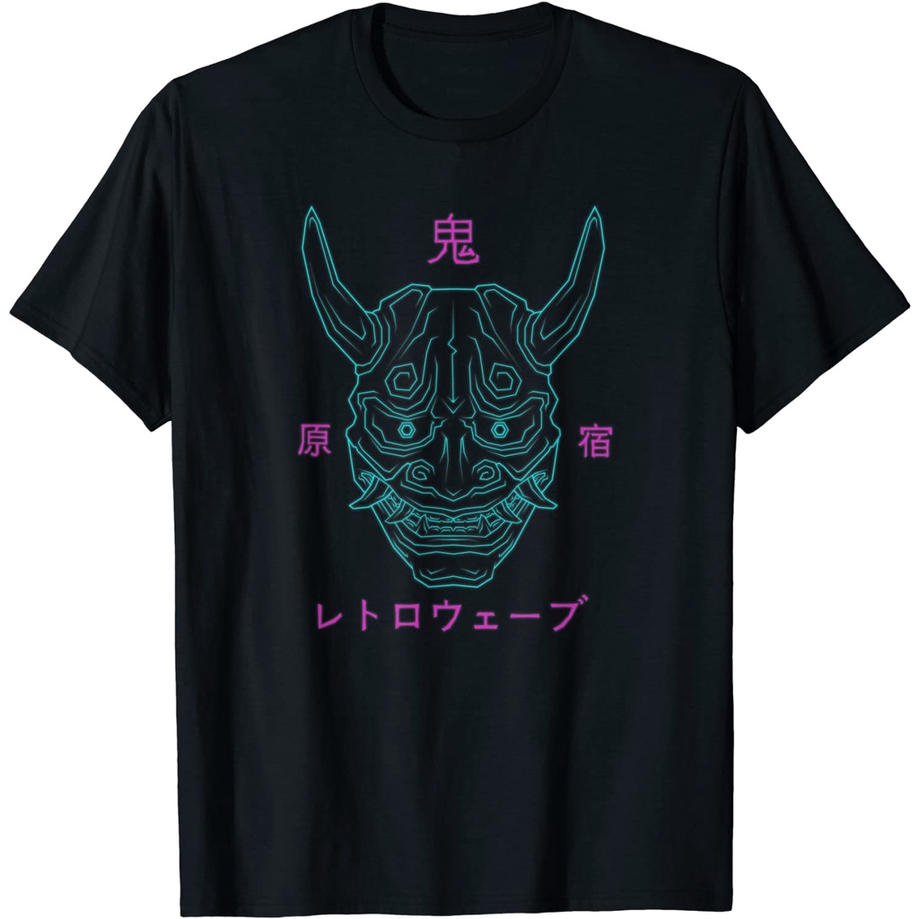 KAOS Yokai Oni - Japanese Aesthetic Retrowave Harajuku Streetwear T-Shirt