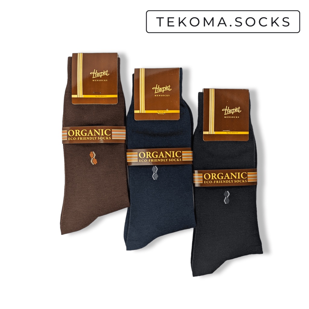 Kaos Kaki Kerja Kantor Eco-Friendly Pria Organic by Tekoma x Harpist