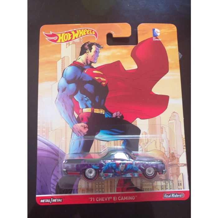 HOT WHEELS RETRO SUPERMAN BATMAN 71 CHEVY EL CAMINO TERMURAH