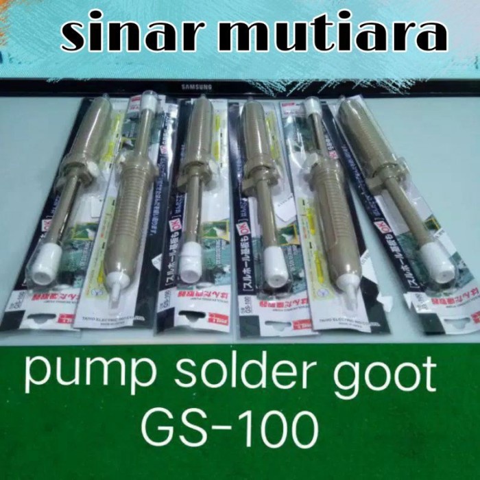 Timah Solder Sedotan Timah Solder Atractor Goot Gs-100 Gs 100