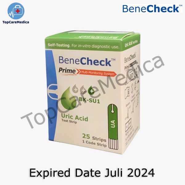 Benecheck Prime Test Strip Asam Urat