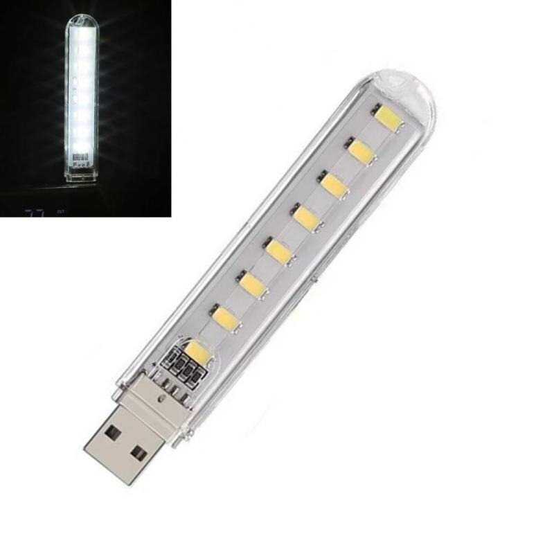 Lampu Baca Mini LED USB Strip Portable Cool White 12W 5V