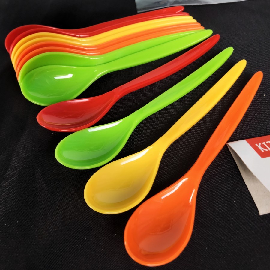 Sendok Makan Bayi Sendok Plastik Makan Bayi Sendok Makan Bayi Plastik / Sendok Kecil p Plastik / Luc