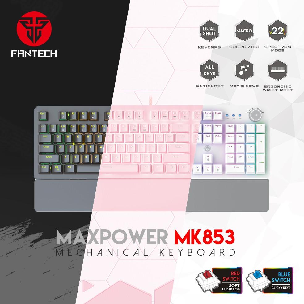 Fantech MK853 MAXPOWER Mechanical Gaming Keyboard RGB