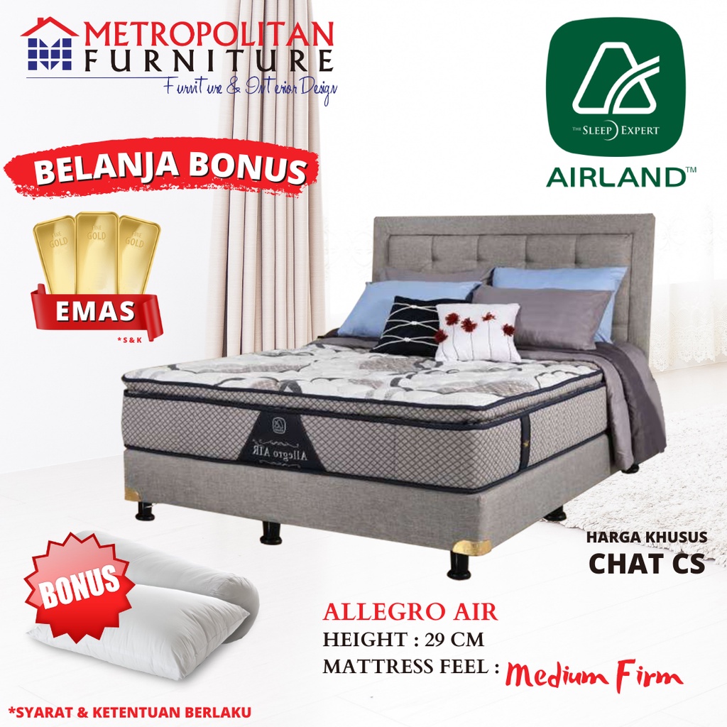 Kasur Springbed Airland Allegro Air Spring bed matras
