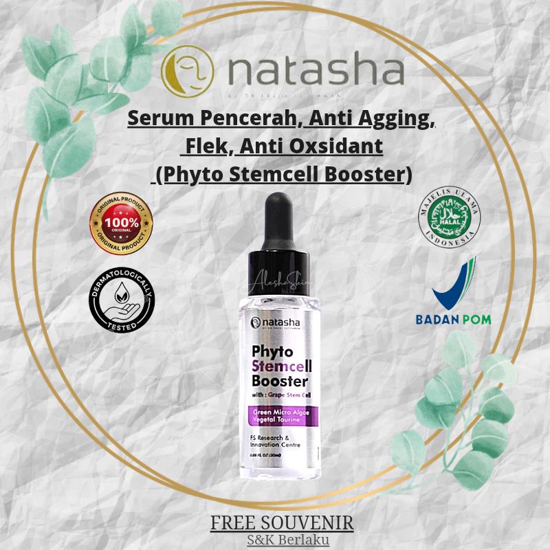 Natasha Phyto Steem Cell Booster|serum anti agging| serum flek| serum pencerah| serum glowing| krim 