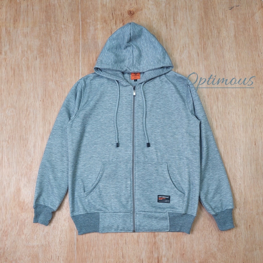 hoodie zipper resleting polos tebal premium pria wanita sweater