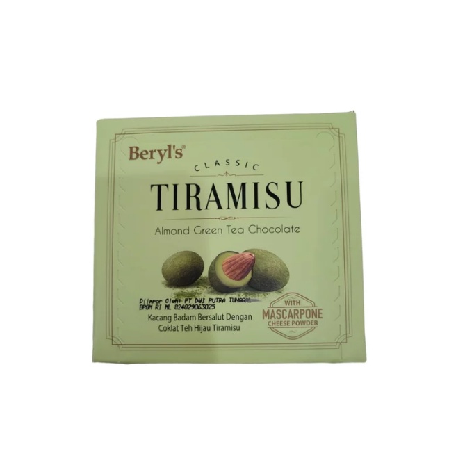 

Beryls Classic Tiramisu Almond Green Tea Chocolate