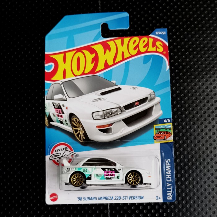 HOT WHEELS 98 SUBARU IMPREZA TH REGULER TERLARIS