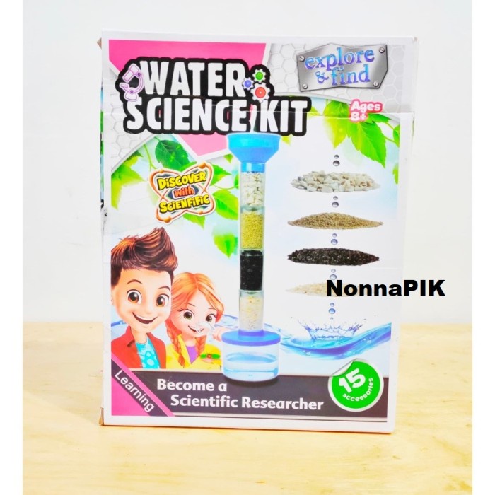 mainan anak  Mainan Edukasi Anak Water Science Kit | Edukasi Sains Eksperimen(N0E8) Terlaris mainan 