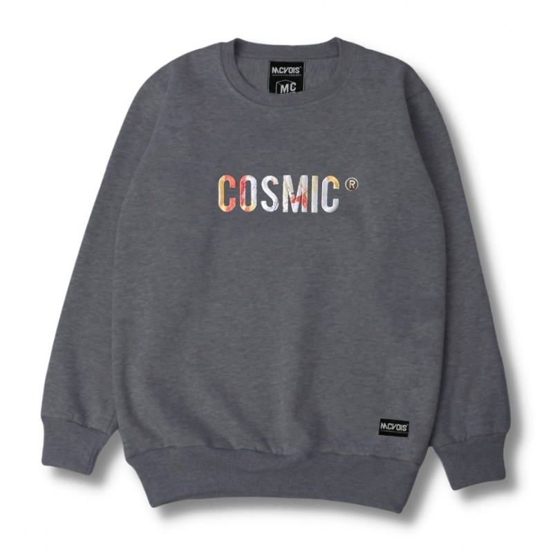 ( Promo Fashion Sale 3.3 ) - Sweater Crewneck Cosmic CANVA Abu Tua- Sweatshirt Cosmic - Crewneck Cos