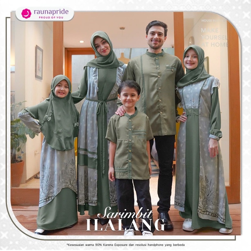 SARIMBIT RAUNA ILALANG ( DARK GREEN )