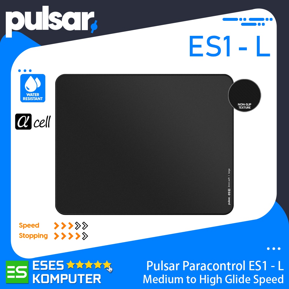 Mousepad Pulsar ES1 eSports L | Control Surface | Mousepad Gaming