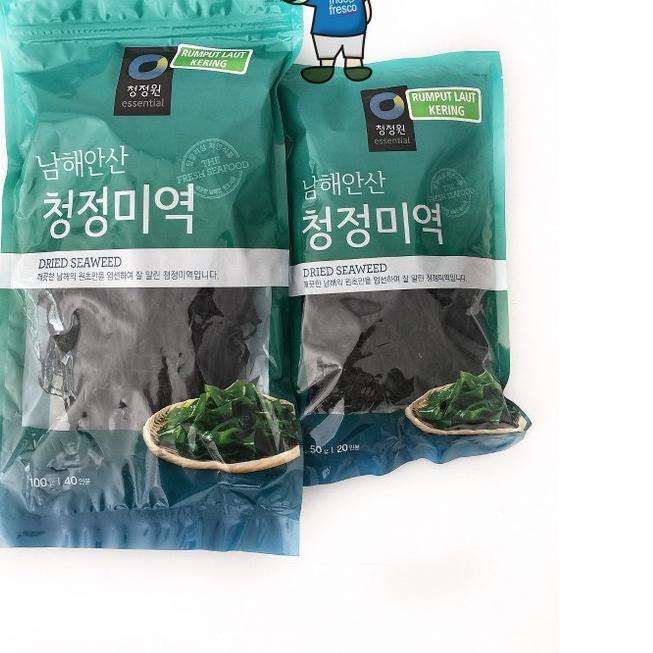 

➴ Daesang Miyeok- Dried Seaweed- Rumput Laut Kering 100 g ☼