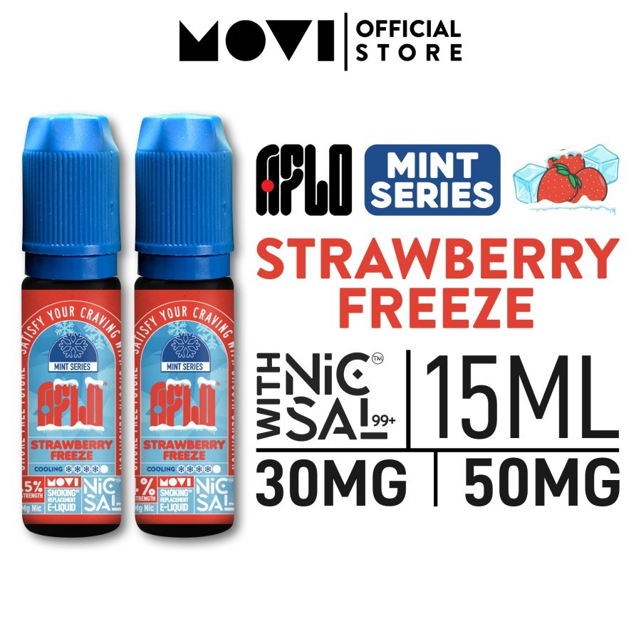 Aflo Strawberry Freeze Salt Nic 15ML by MOVI