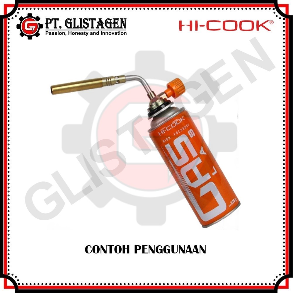 Tabung Gas Las Hi-Cook 220 gram / Refill Tabung Gas Las 220gr