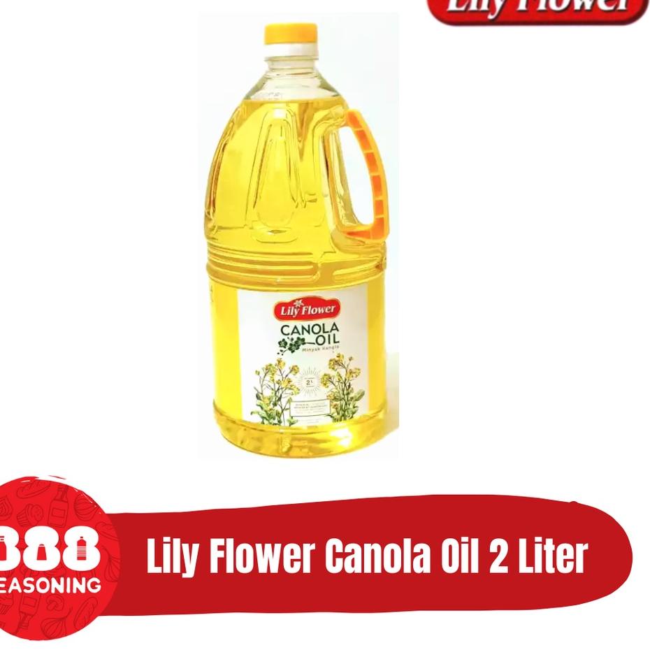 

➨ LILY FLOWER CANOLA OIL (Minyak Kanola) 2L ✷