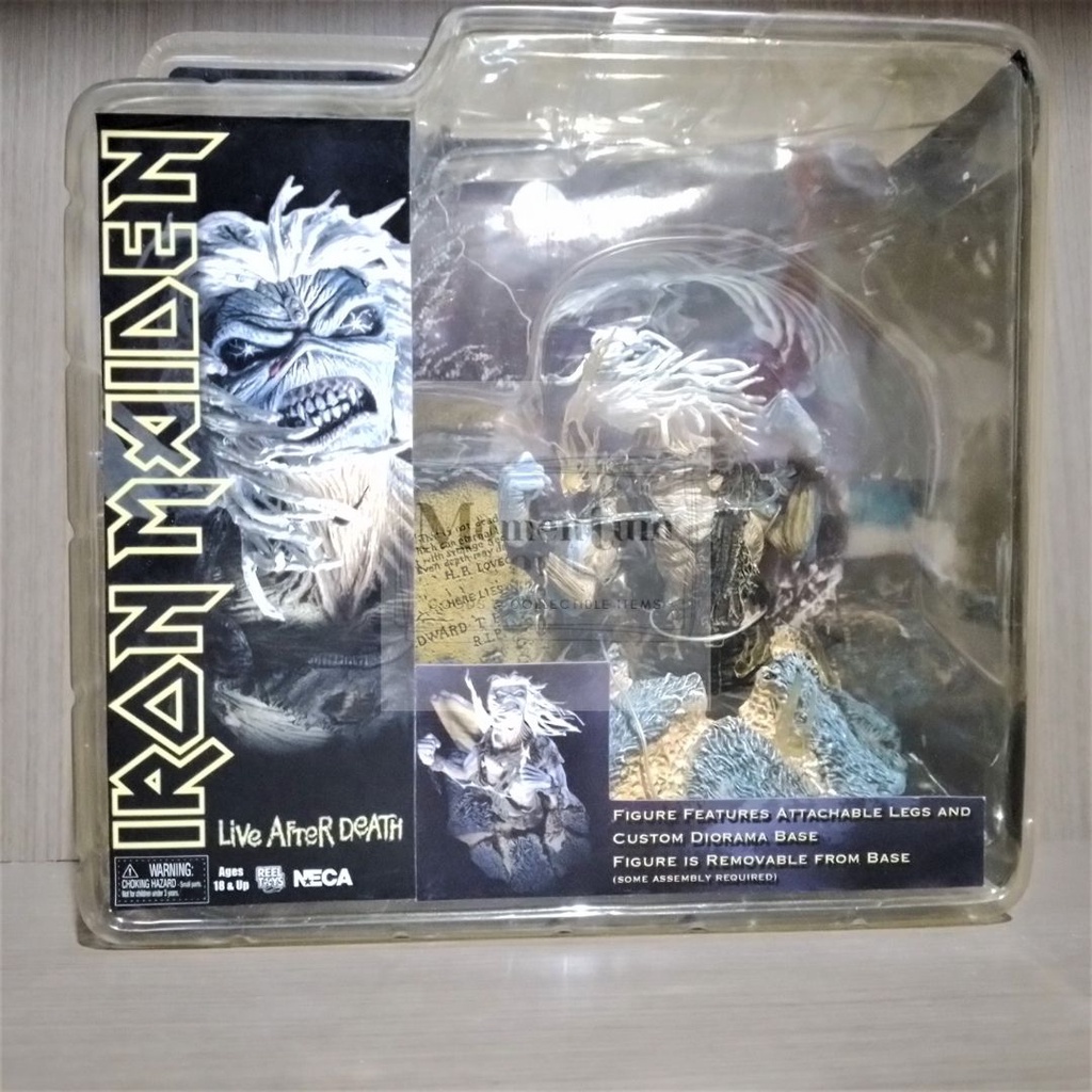 Eddie Zombie Iron Maiden Live After Death Neca Toys Action Figure