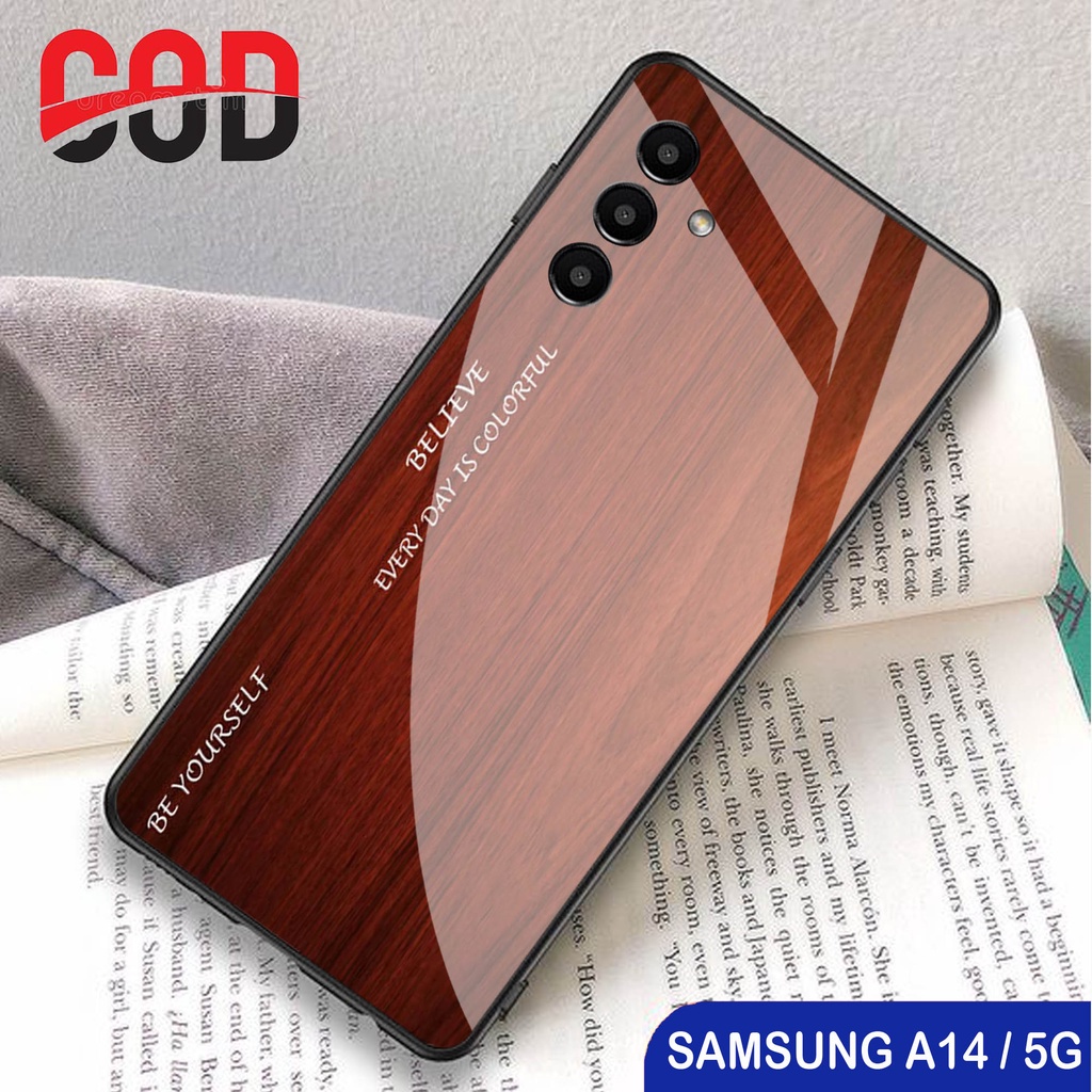 [A18] Case Hp Samsung A14 5G / Softcase Kaca Kilau Samsung A14 5G / Casing Handphone Samsung A14 5G 