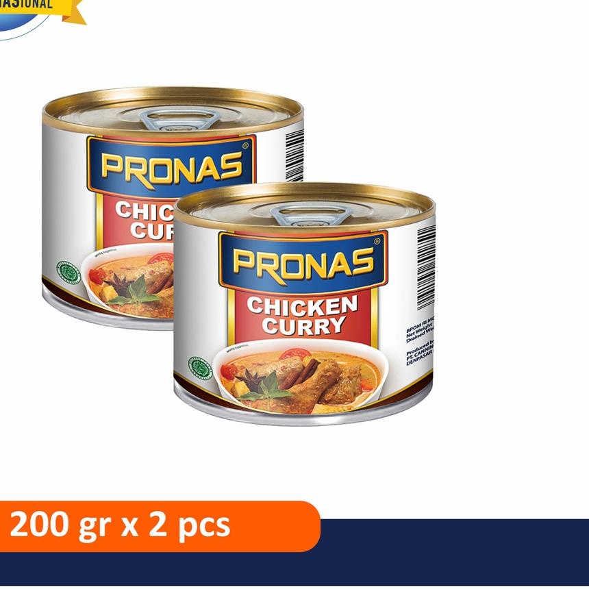 

♞ PRONAS Kari Ayam 200 g dengan Kemasan EOE Bundling 2 pcs ⅎ