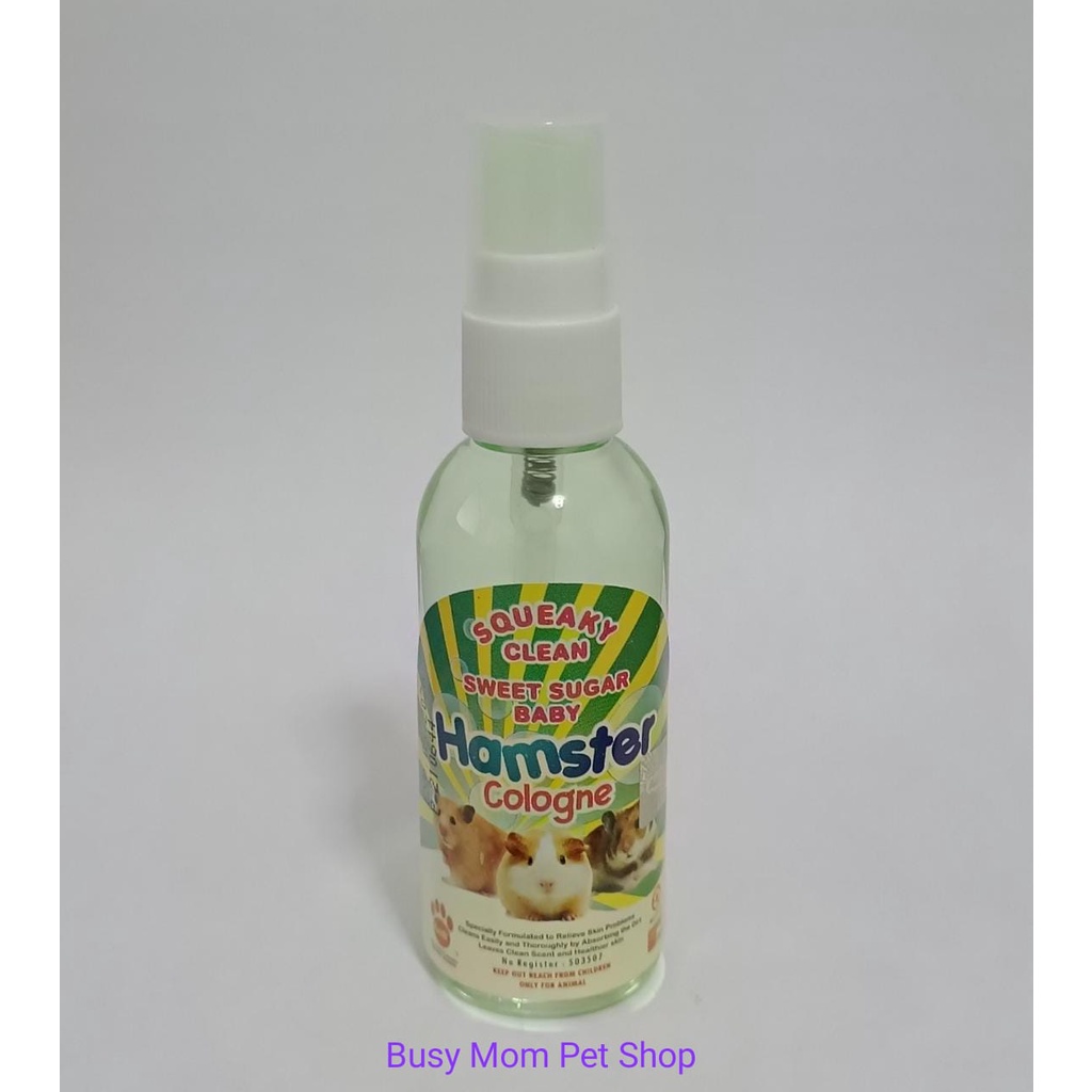 Parfum Hamster Cologne Hamster Parfum Sweet Sugar Baby  Pewangi Badan Hamster 60ml