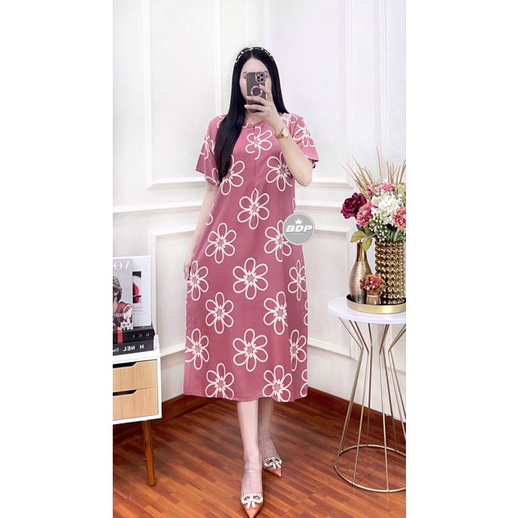 Daster Wanita Rayon Grade A Busui Resleting Depan Baju Tidur Daster Kekinian