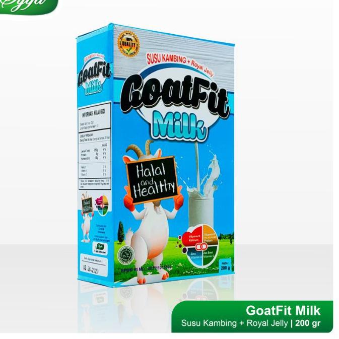 

Gebyar promo Susu Kambing + Royal Jelly Goatfit Milk 200gr