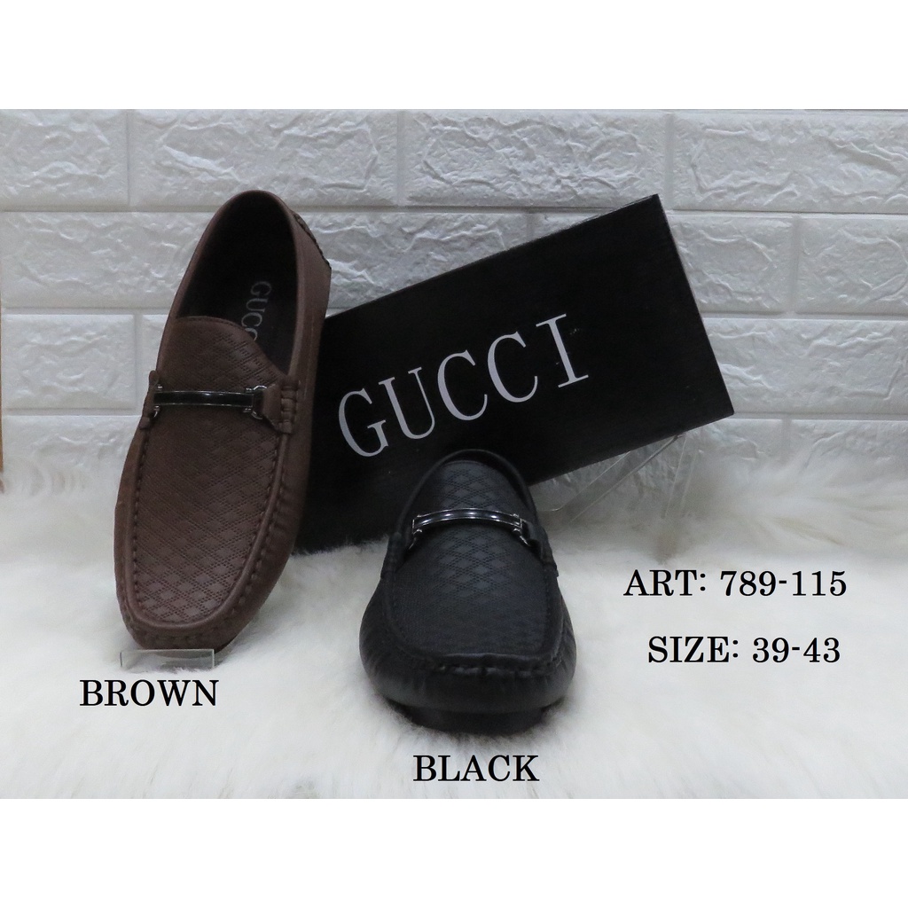 SEPATU CASUAL PRIA MEREK GUCCI ART 789-115 PRICE RP 460.900 BRAND ORIGINAL