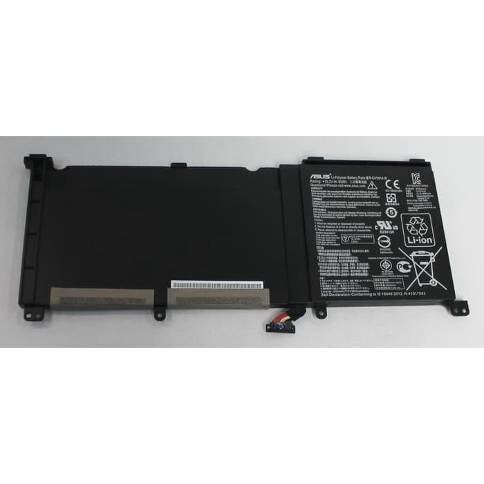 Baterai Asus ZenBook Pro G501 G501J G601J UX501 UX501J C41N1416