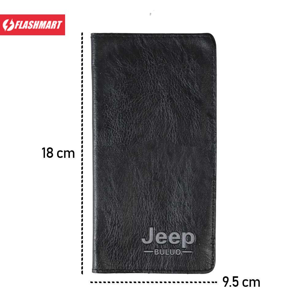 Flashmart Jeep Dompet Panjang Pria Bahan Kulit - 8068