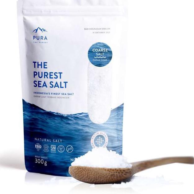 

Produk Terbatas PURA PUREST SEA SALT 300 GR - GARAM LAUT NATURAL garam mpasi / himalayan salt