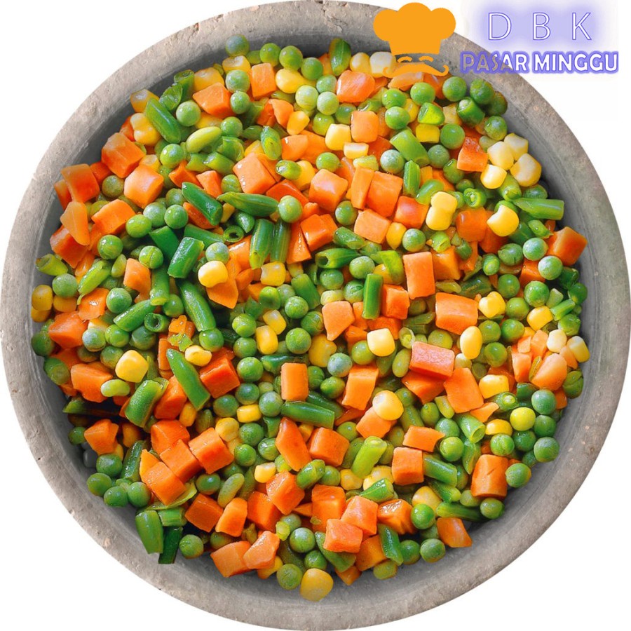 

Vegetable Mix 250gr cocok untuk steak