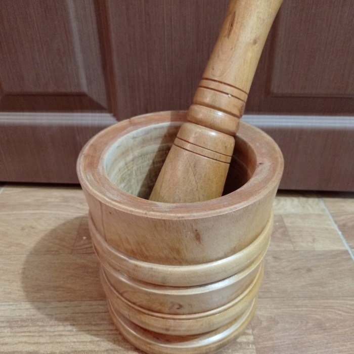 Terlaris Lesung/Lumpang Kayu/Cobek Kayu