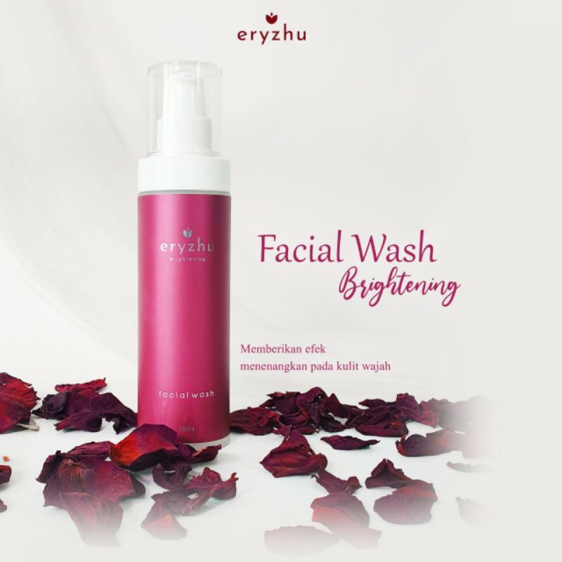 Facial wash sabun cuci muka halal dan BPOM tidak bikin kering wajah by Eryzhu