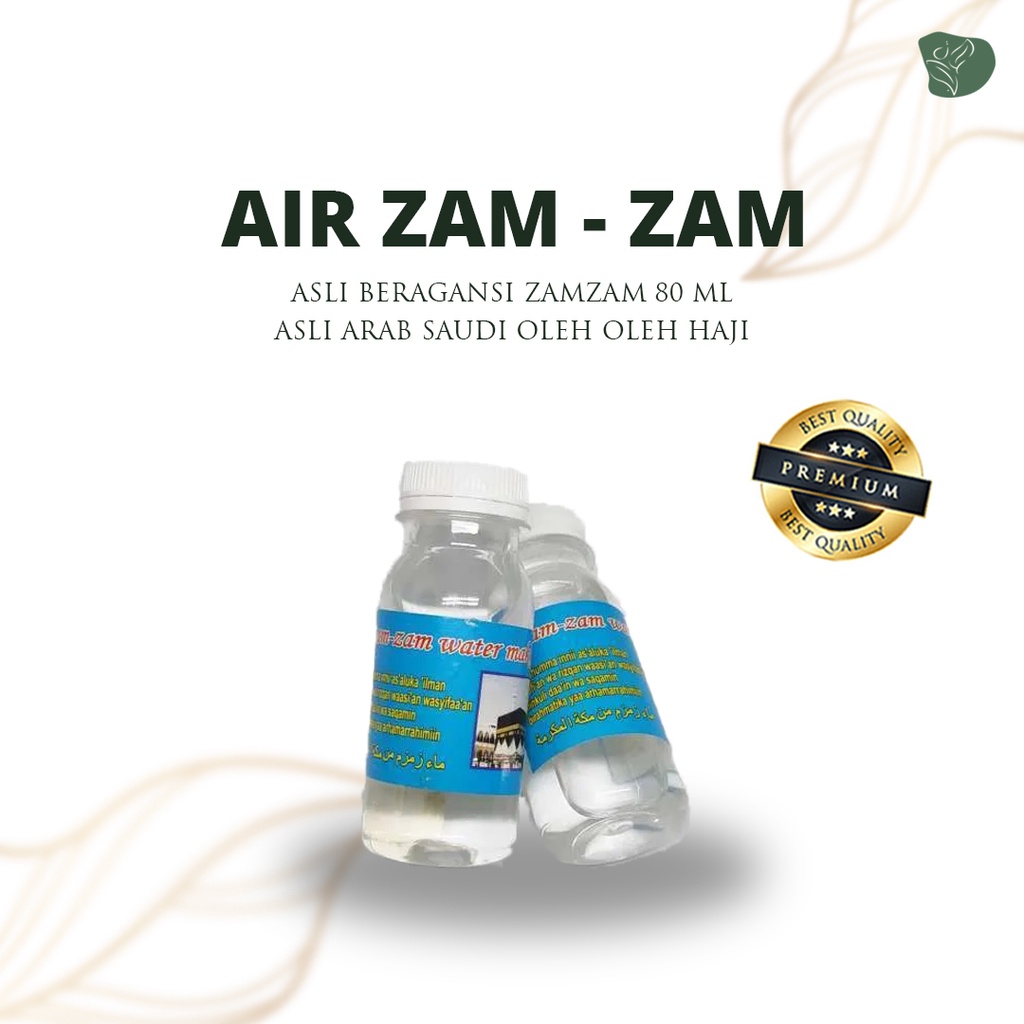 Air Zam zam Asli zamzam water zam zam 100% Asli Bergaransi asli arab saudi oleh oleh haji