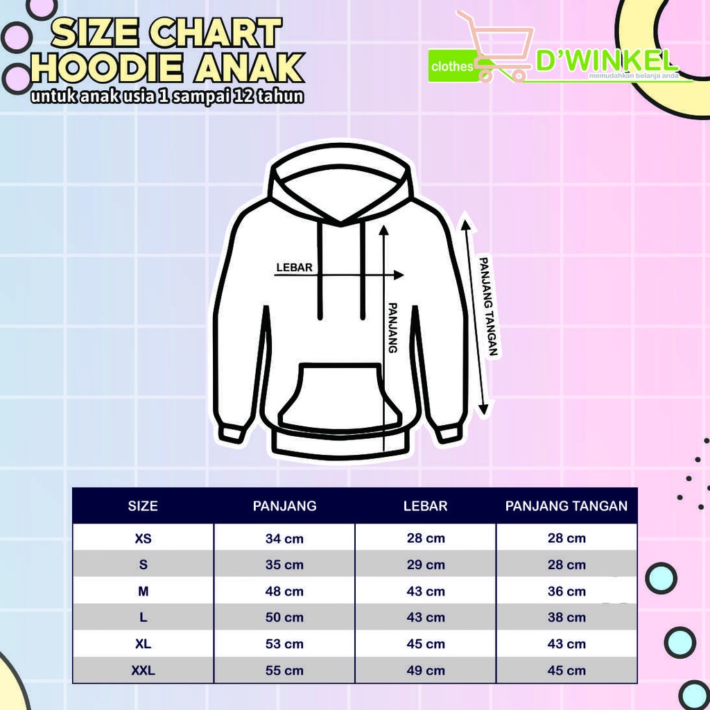 𝐃-𝐖𝐈𝐍𝐊𝐄𝐋 Sweater Hoodie Anak Laki Laki Perempuan Terbaru/Switer STUMBLE GUYS Skin Ninja Biru Anak Laki Laki Perempuan Umur 1 Tahun - 13 Tahun