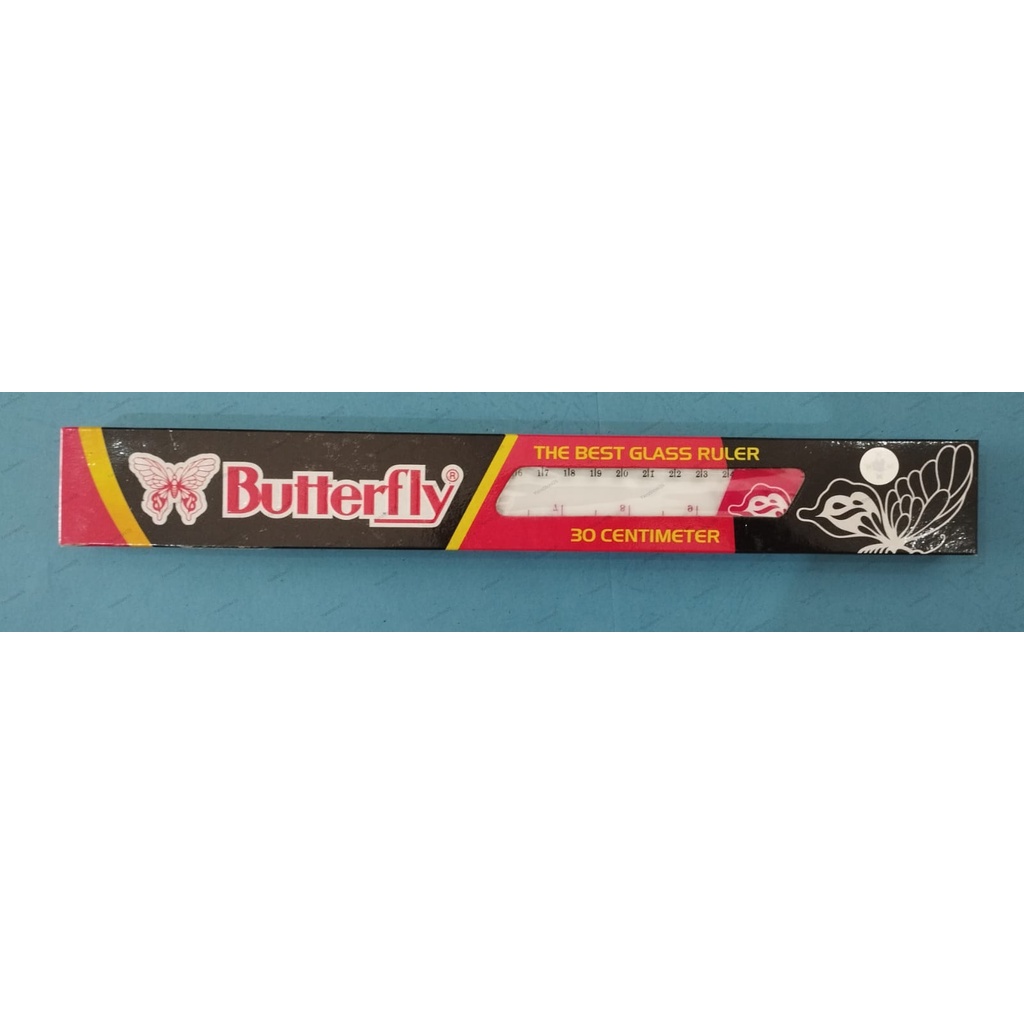 

Penggaris 30CM Plastik Butterfly