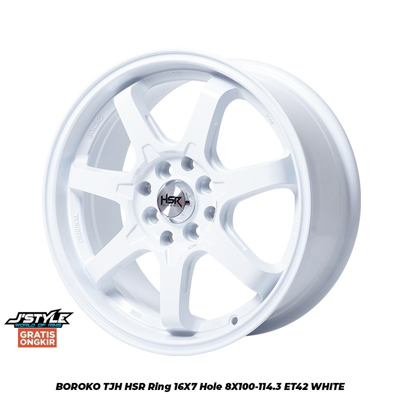 VELG RING 16 PUTIH UNTUK XENIA KIJANG LGX BRIO MAZDA 2 DLL HSR BOROKO TJH