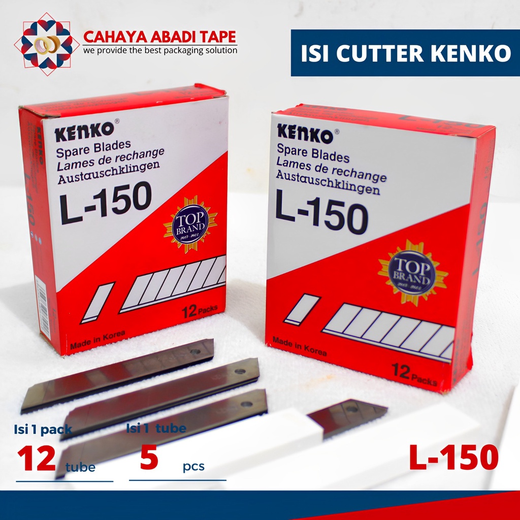 

ISI CUTTER KENKO L-150 PER PACK JunDW