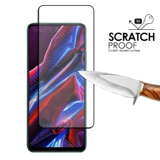 POCO X5 5G X5 PRO 5G X3 NFC X3 PRO X3 GT TEMPERED GLASS FULL COVER ANTI GORES KACA