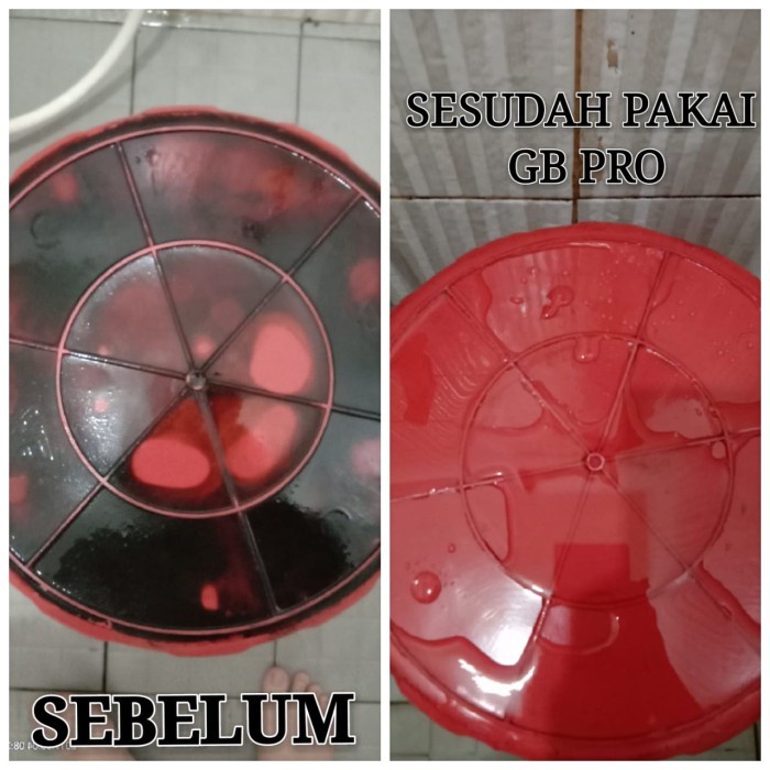 GB Pro 1L Pembersih Kerak Keramik Porselin Closed / WC Glisbers 1000ml / Gilbers Pembersih Lantai Kamar Mandi 1 Liter