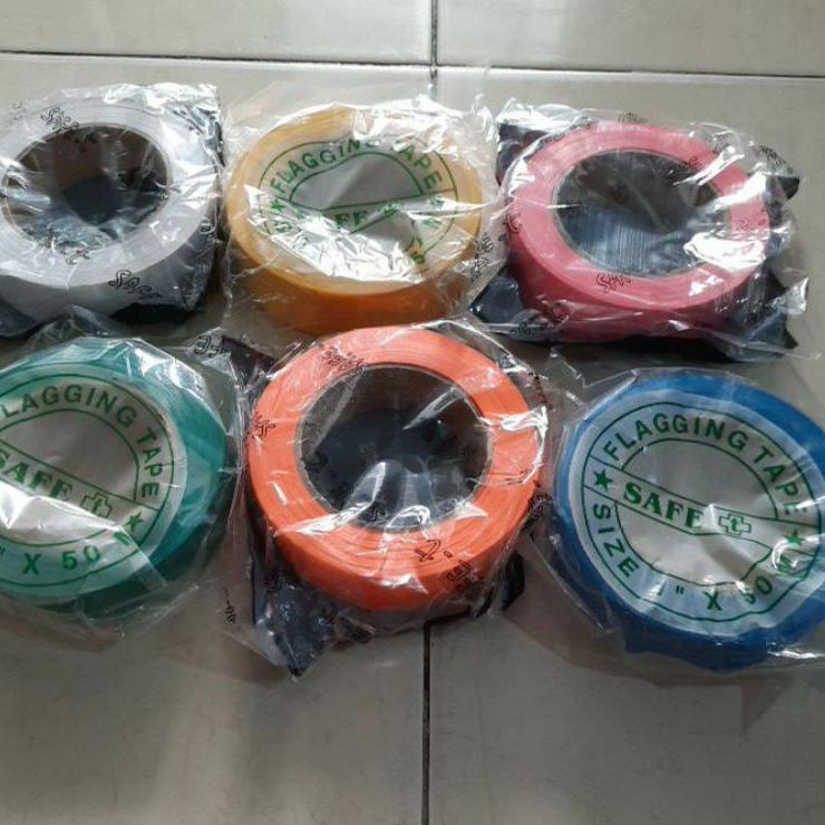 

Promo baru FLAGGING TAPE PITA SURVEY 1" X 50 meter