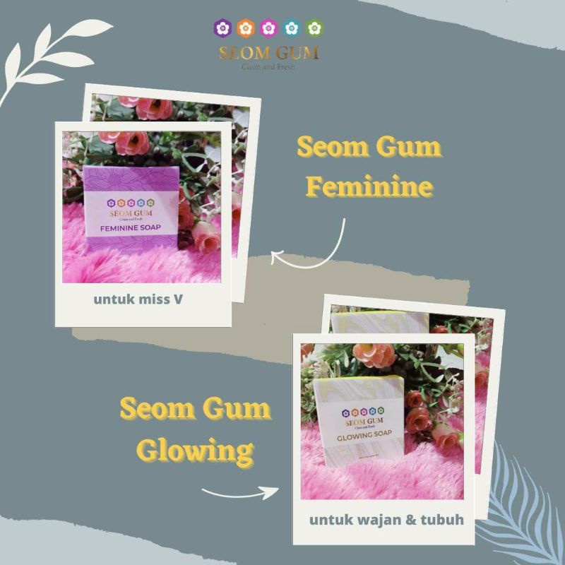 MURAH !! 7rb rupiah SABUN SEOM GUM sabun Glowing / Feminine seomgum original