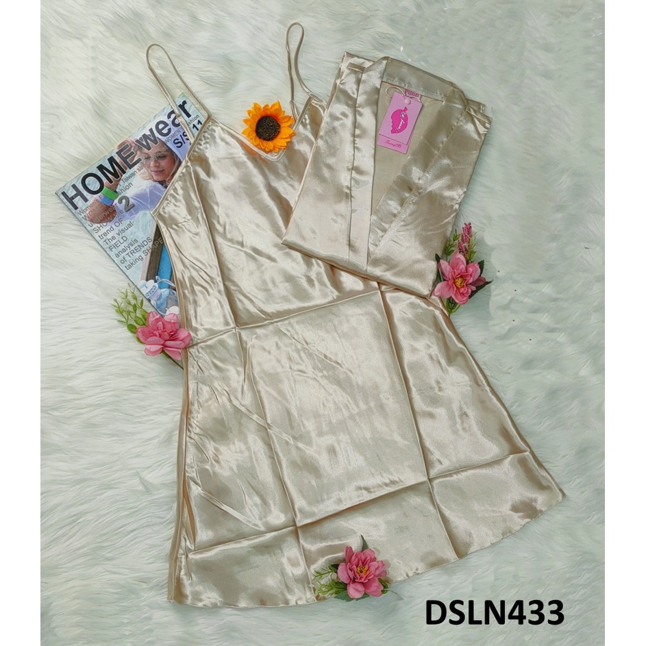 Baju Tidur Wanita Dress Kimono - Dalaman dan Kimono