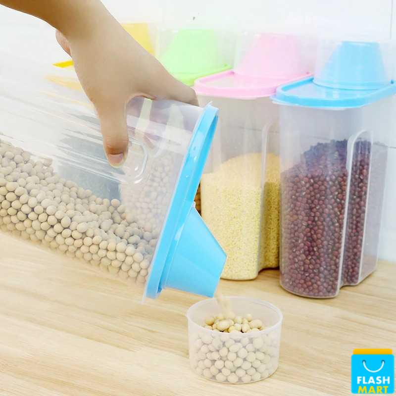 Flashmart Toples Wadah Penyimpanan Makanan Food Storage 1PCS - H1211