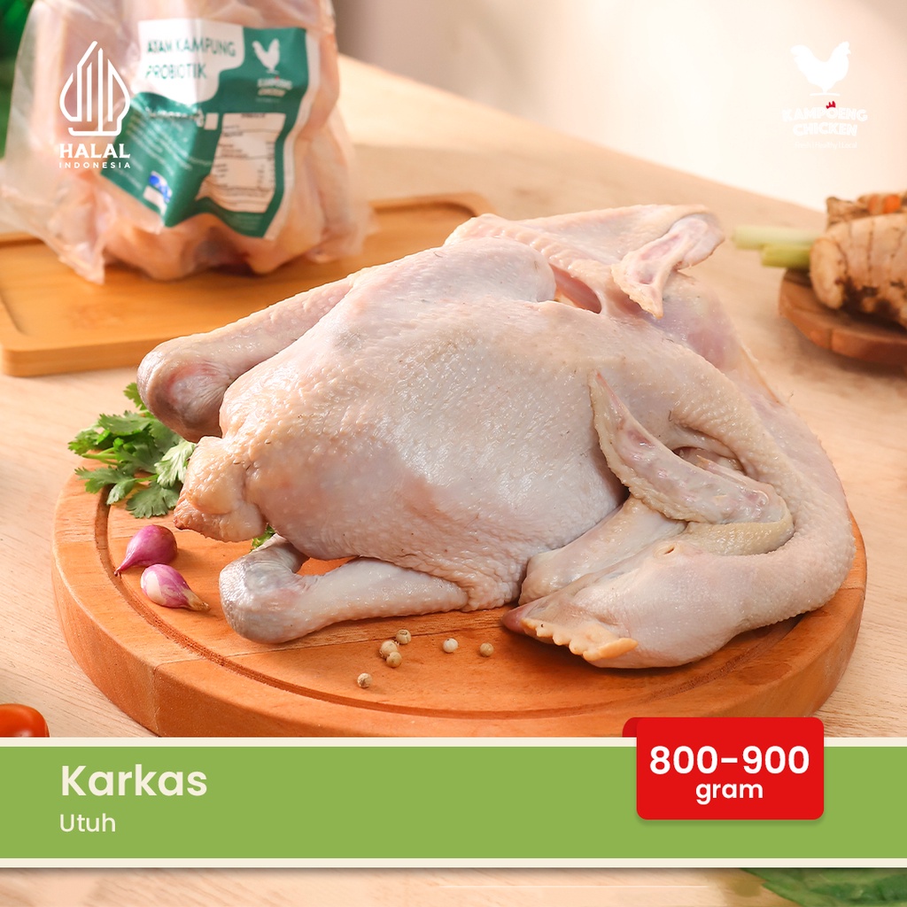 

Ayam Kampung Probiotik Mentah 900 GR Potong 12