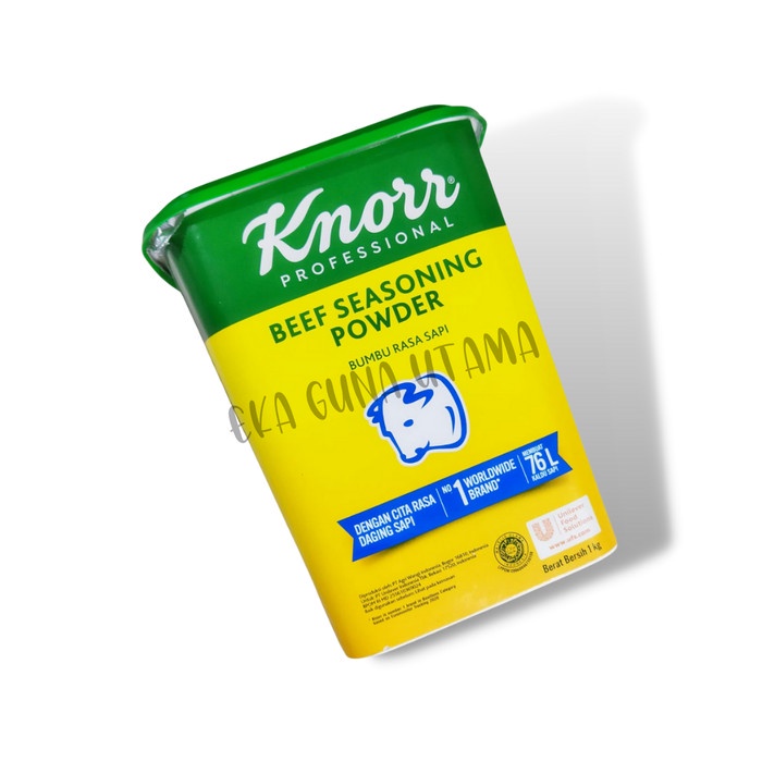 

Knorr Beef Seasoning Powder (kaldu daging sapi) 1kg/pack