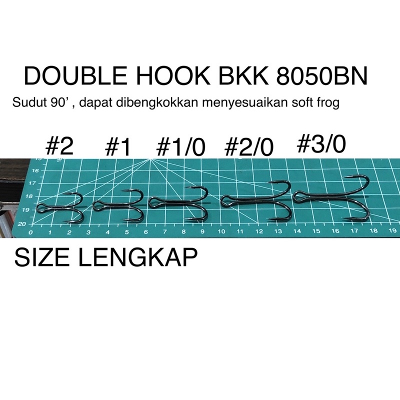 Mata Pancing Bkk Double Hook BKK 8050 BN