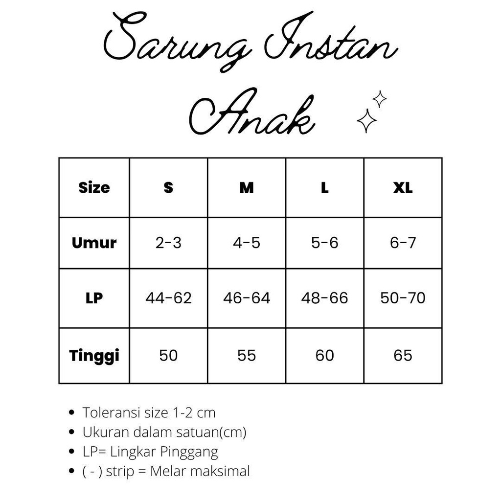 Sarung Instan Anak Karakter Minions