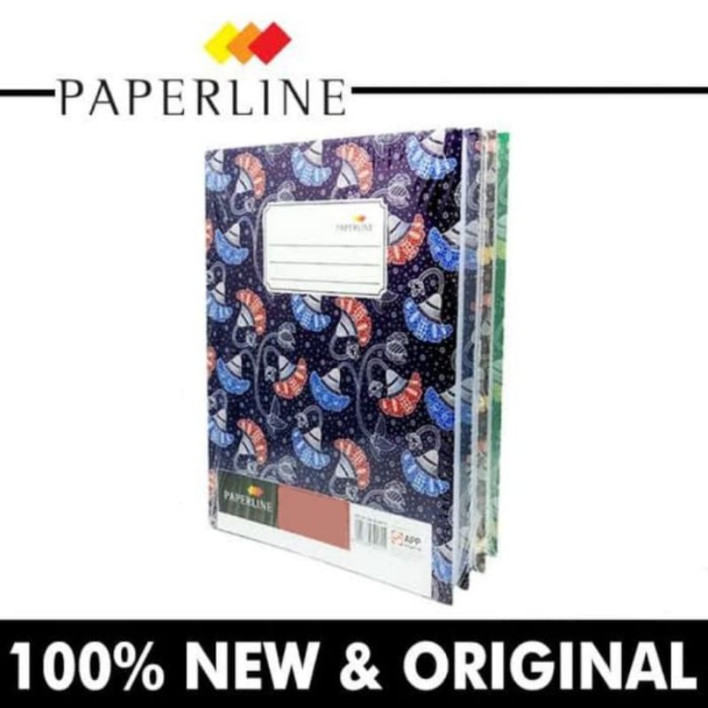 

Buku Tulis Hard Cover Paperline Quarto 300 Lembar